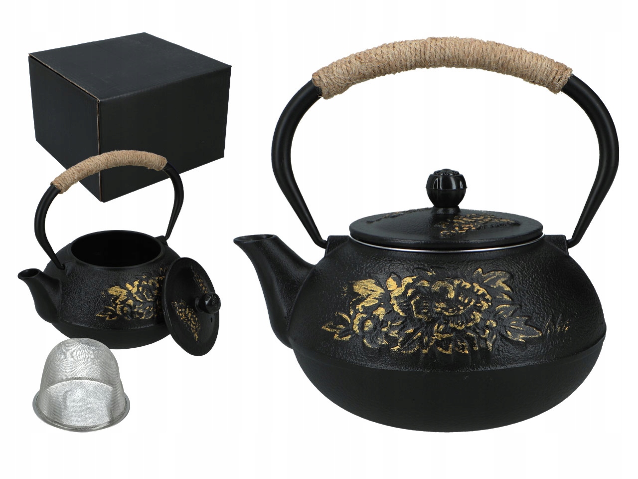 Litinová Konvice Smaltovaná Organizér Do Čaje Konvice Sítko