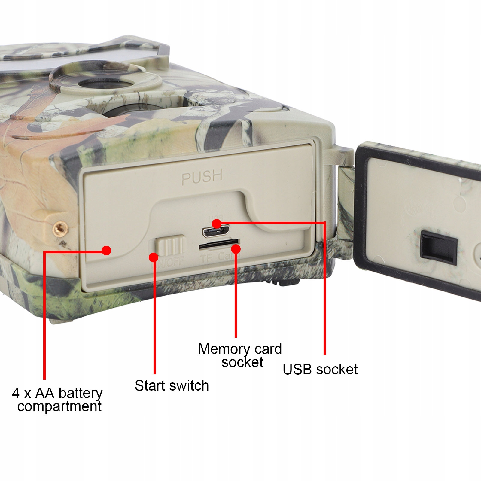 KAMERA MYŚLIWSKA HD 16MP 1080P ZEWNĘTRZNE Model 2214210074911