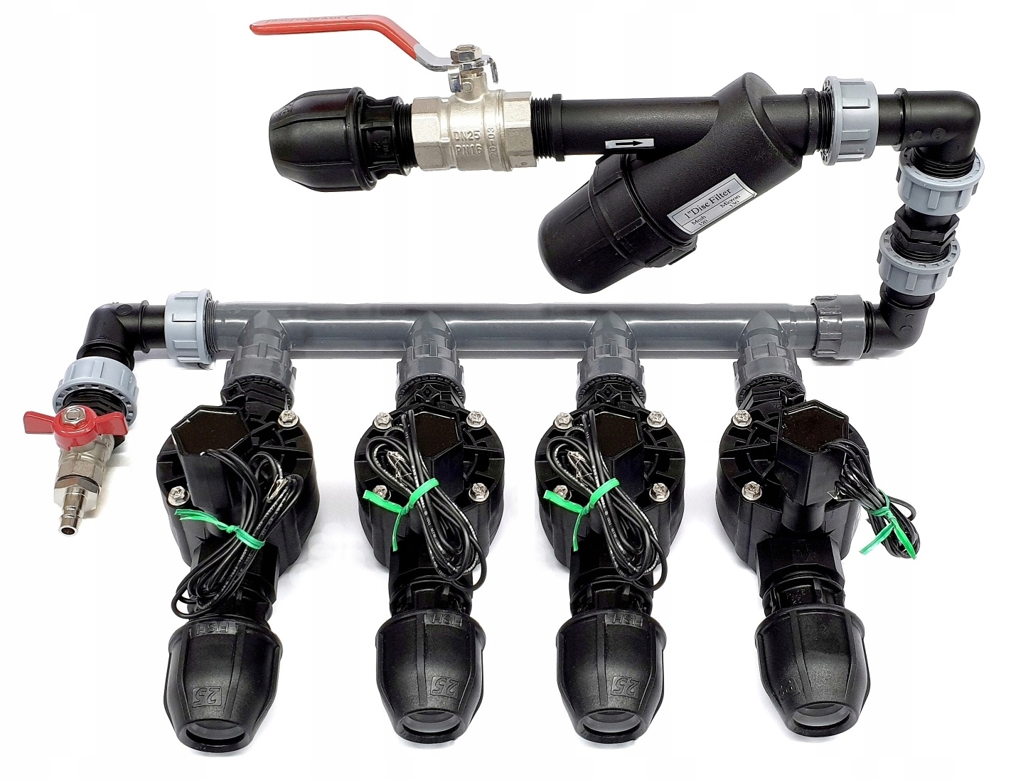 

Kolektor Komplet 4 Elektrozawory 100HV Filtr