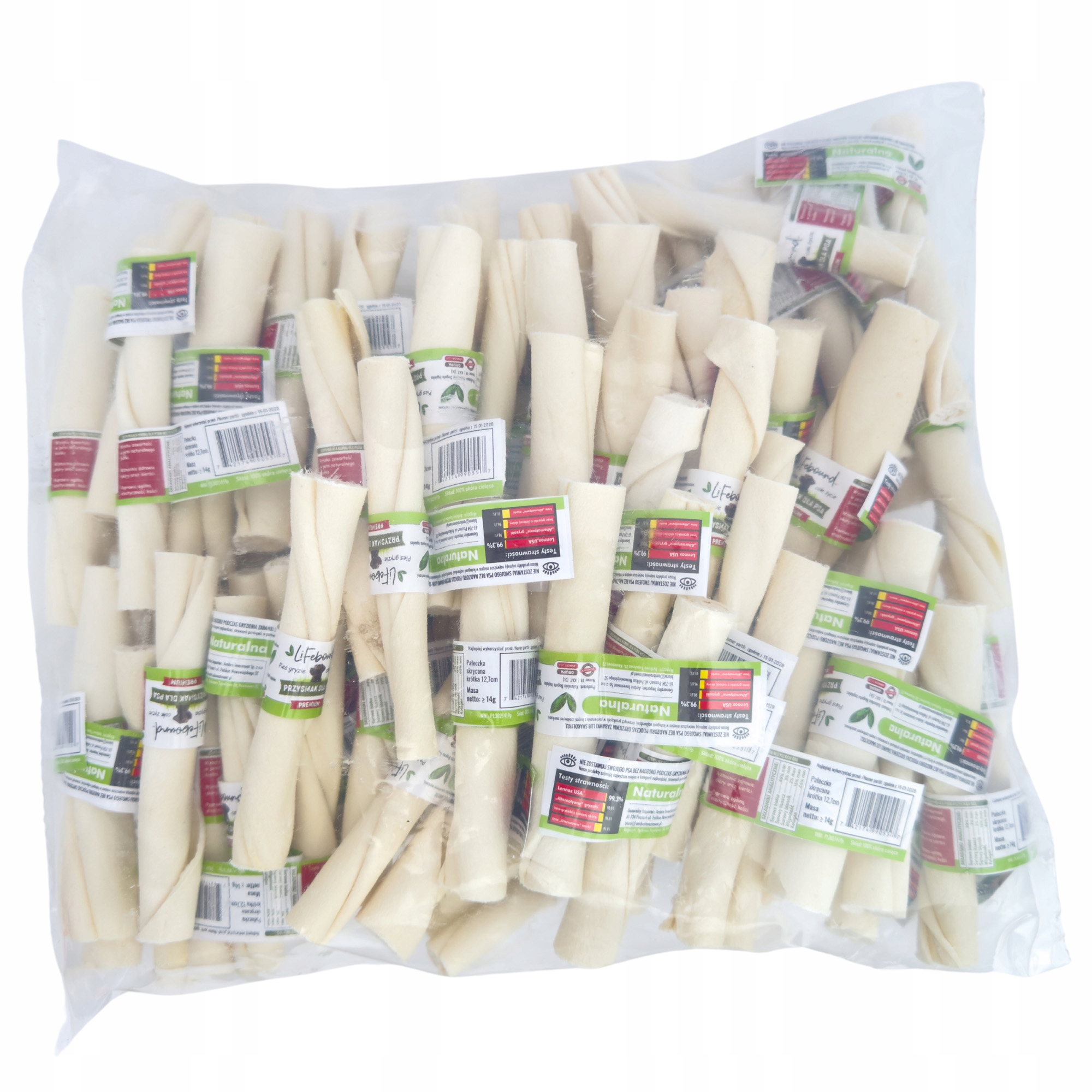 Balíček 100 ks přírodních tyčinek 12,7 cm (druhé balení je o 50 % levnější)