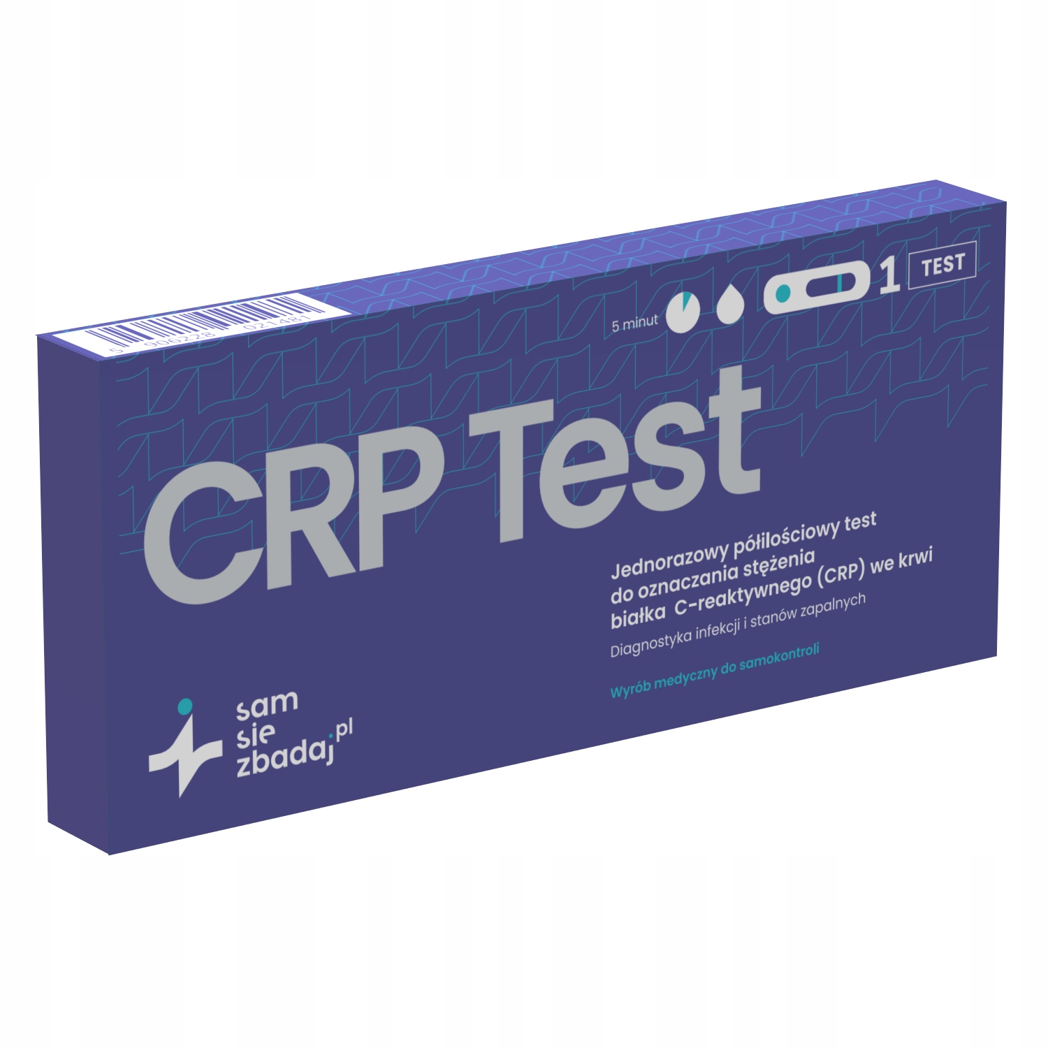 CRP Test SamSięZbadaj.pl CRP Test, 1szt.