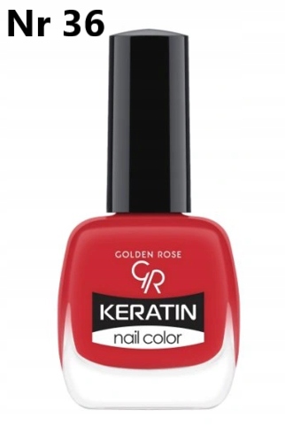 

Lakier do paznokci keratyna Golden Rose Keratin 36