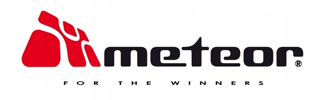 METEOR Kask Na Rower Rowerowy Wentylowany Ochronny Z Regulacją 44-48 cm Kolor czerwony