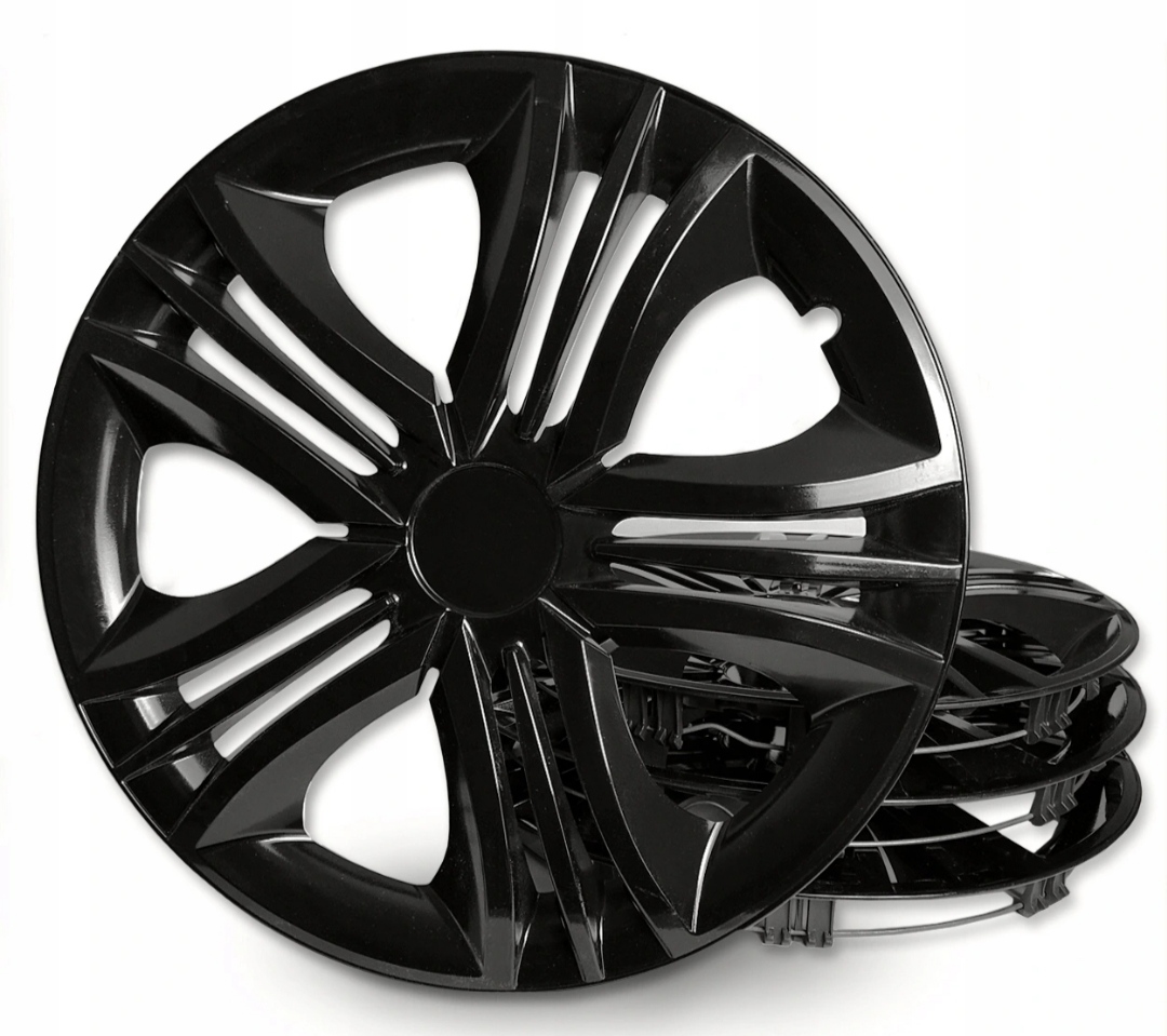 

Kołpaki 15'' Komplet czarne połysk