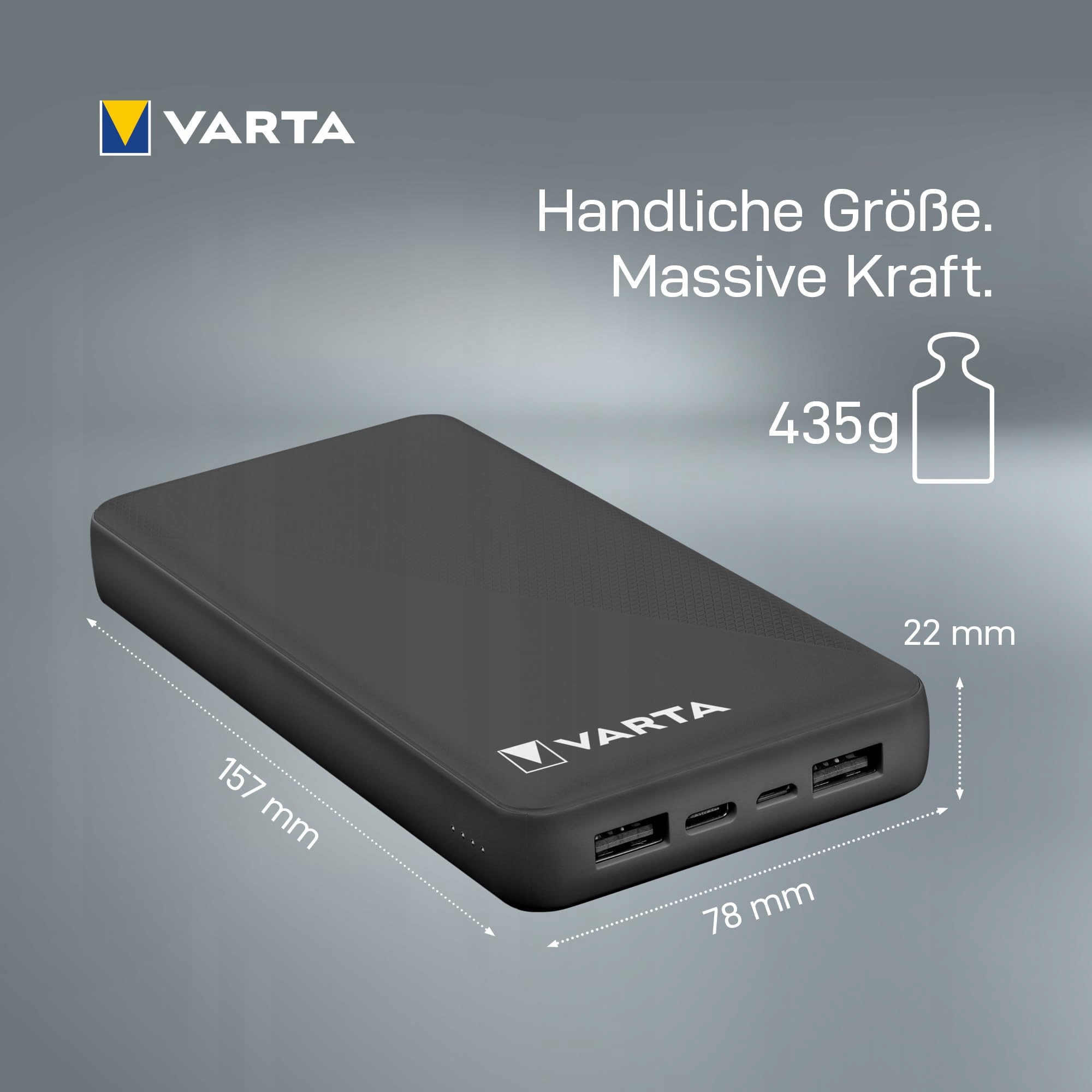 VARTA Power Bank 20000mAh, 4 USB Ports, for Tablets & Smartphones — miniatura 2