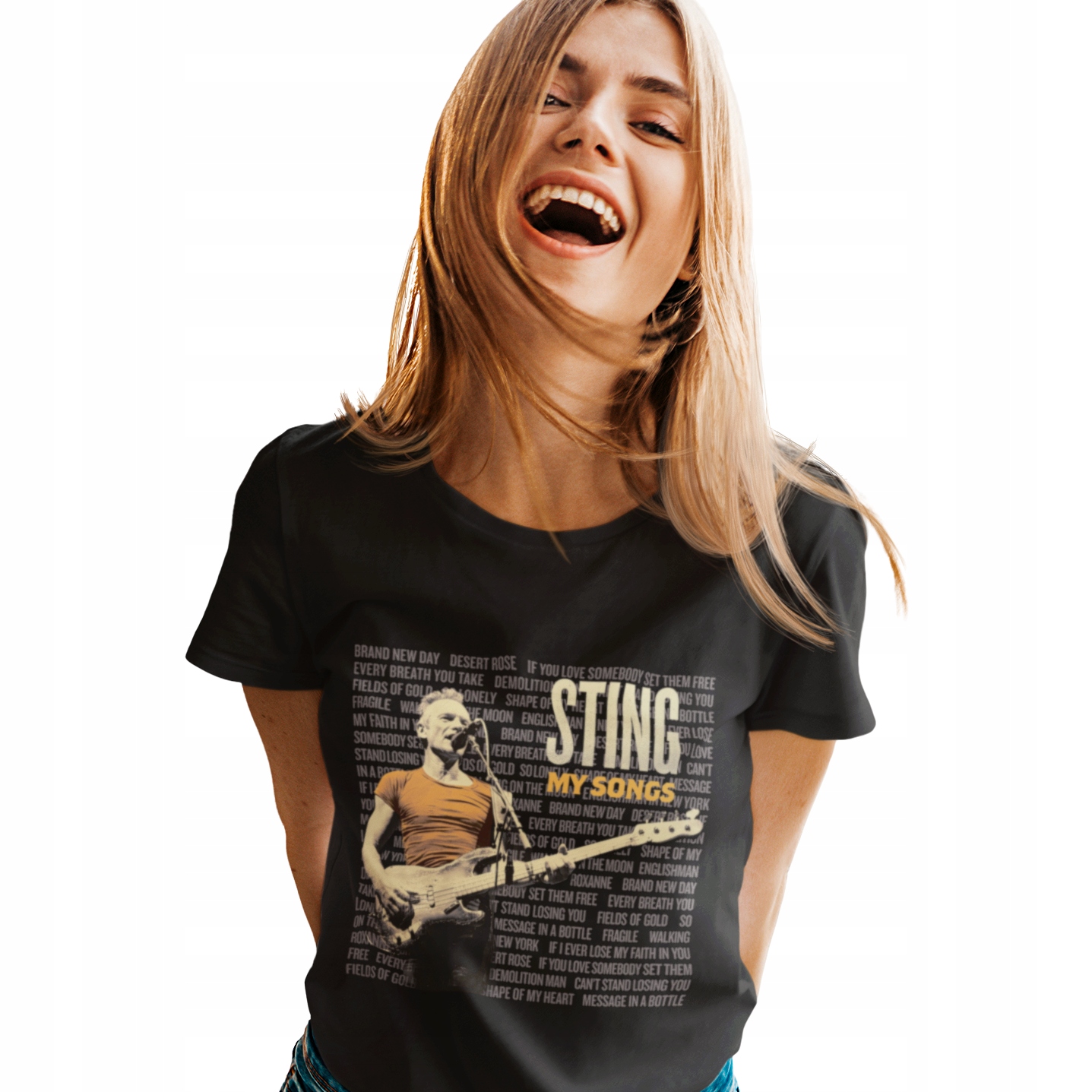 

Koszulka Damska Dla Fanki Sting Tour 2022 T-shirt