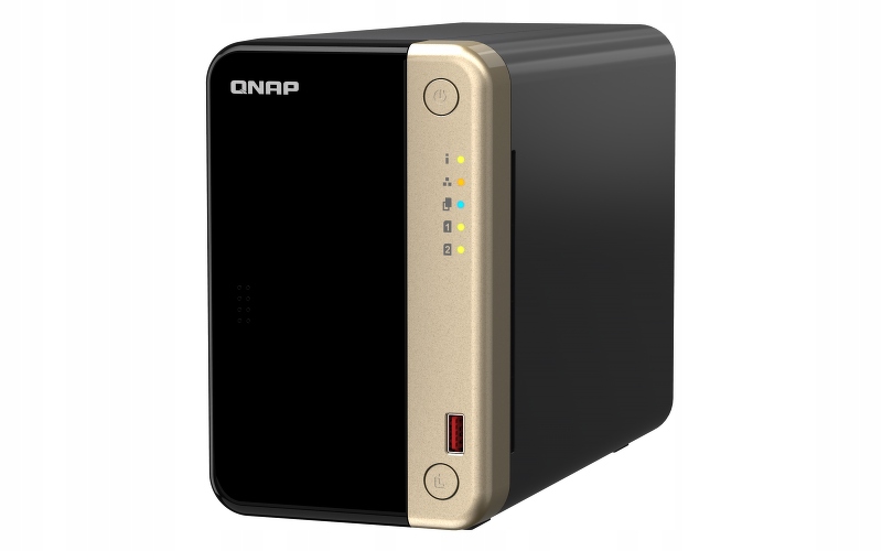 Qnap TS-264-8G 2-polohový Nas server, Intel Celeron, 8GB Ram, 2x 2,5GbE R