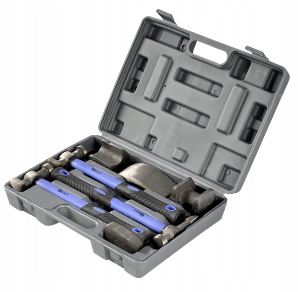 Zestaw blacharski mlotki kowadelka blacharskie 7el EAN 05901477107481