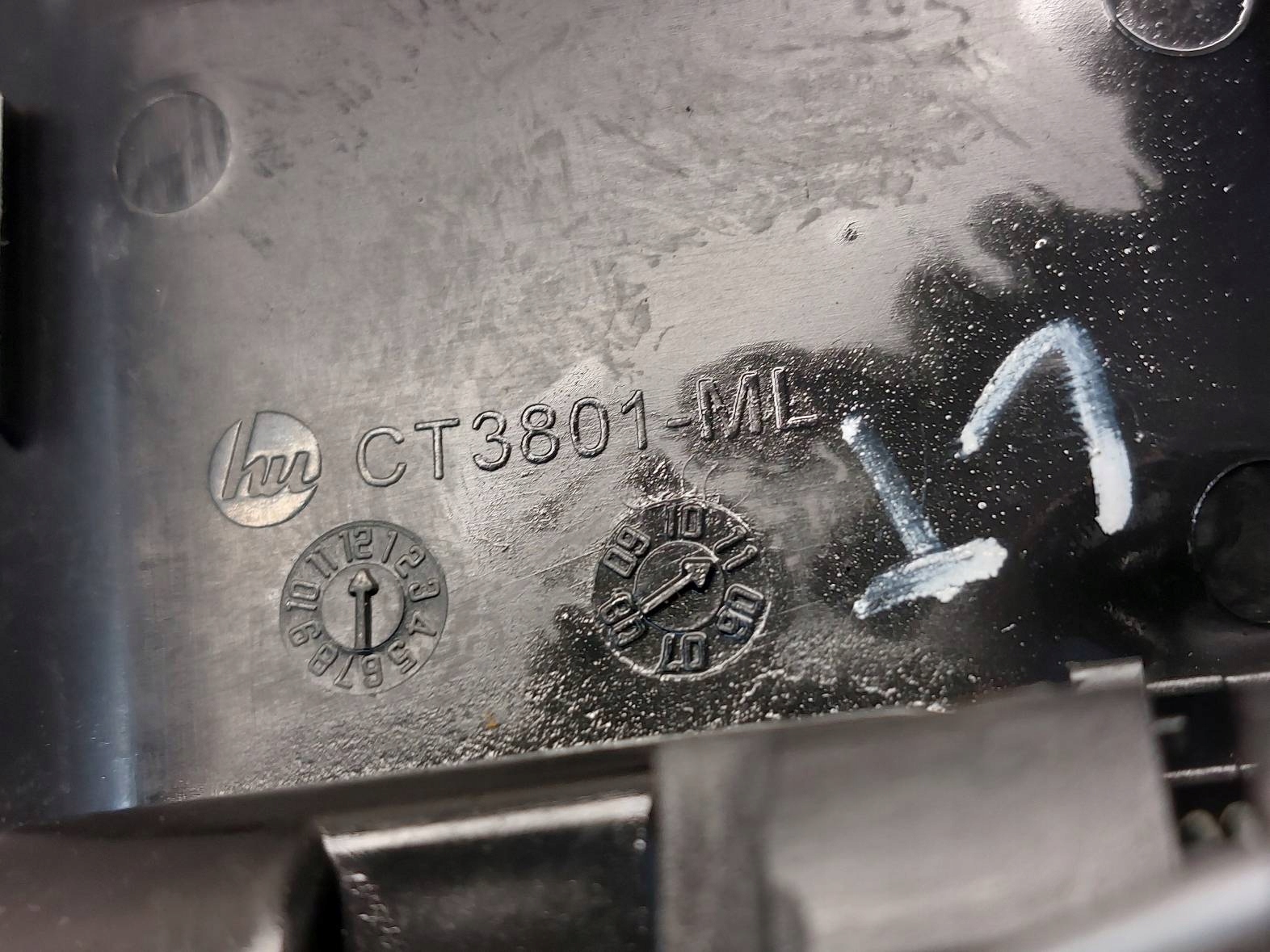 KLAMKA WEWNĘTRZNA LEWY TYŁ BERLINGO I FL CT3801ML Jakość części (zgodnie z GVO) O - oryginał z logo producenta pojazdu (OE)