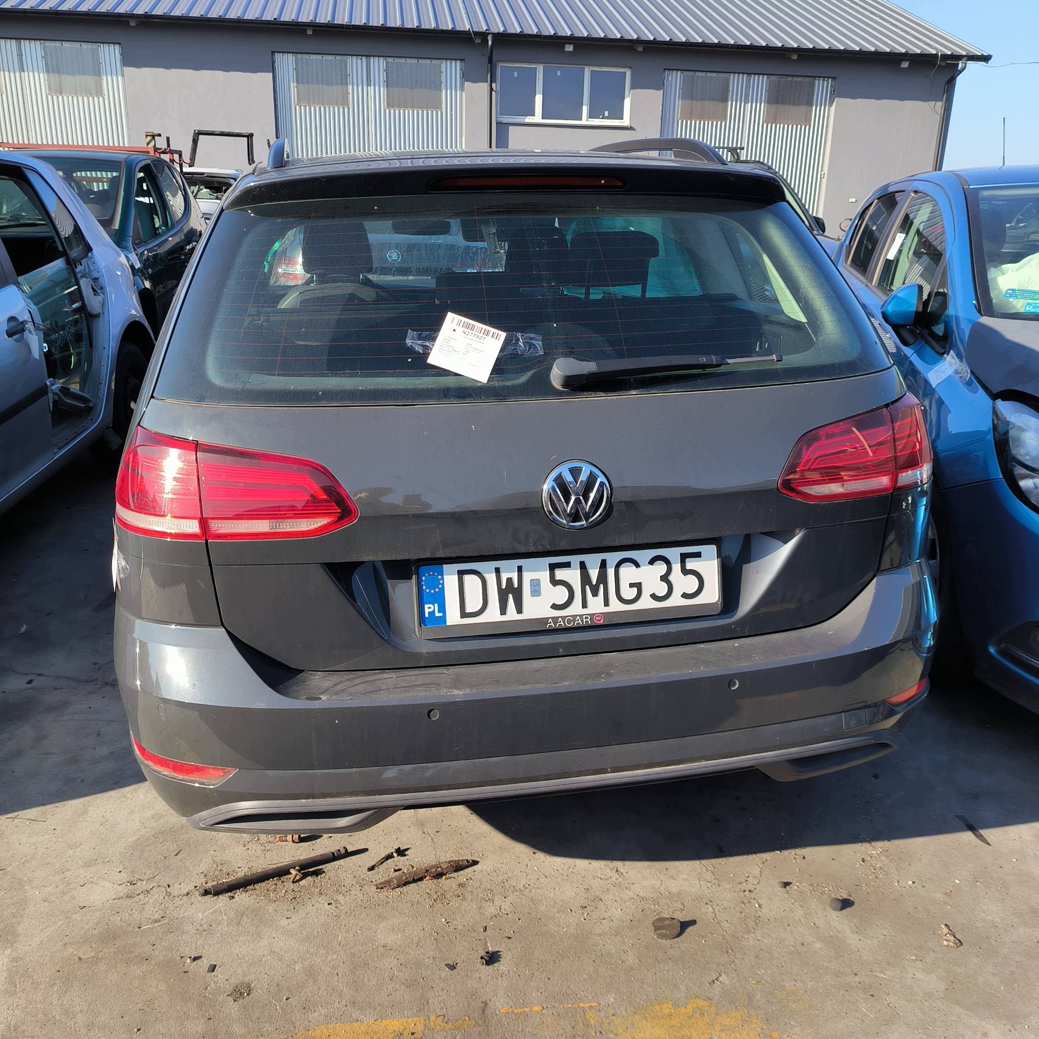 trunk door boot VOLKSWAGEN GOLF VII LIFT