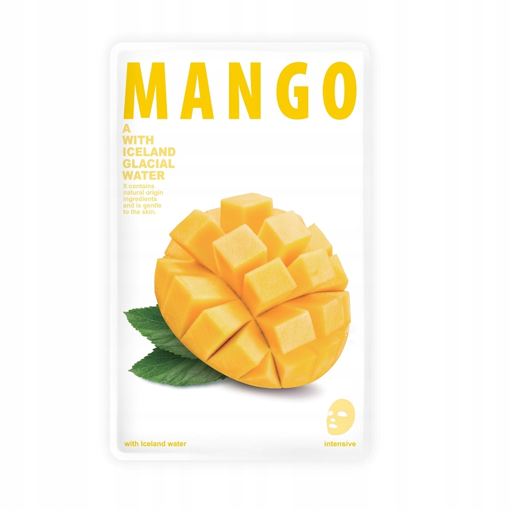 

Koreańska maseczka z wodą lodowcową Mango