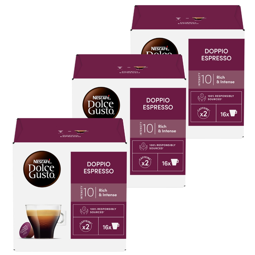 Nescafe Dolce Gusto Doppio Espresso 3x 16 kapsułek