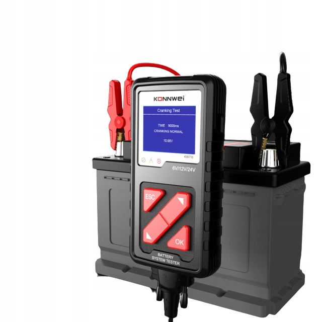 Тестер батареи KONNWEI KW710 6V 12V 36V