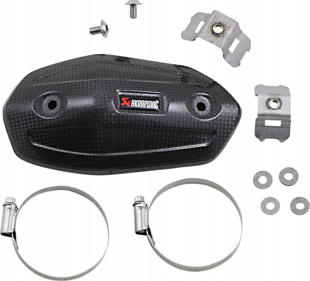 Tepelná ochrana výfuku Akrapovic Heat Shields Carbon Fiber P-HSK10SO4