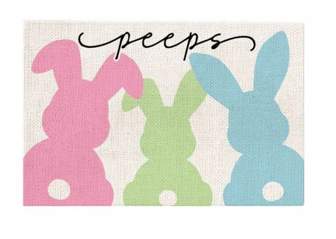 ŚWIĄTECZNA PODKŁADKA NA STÓŁ WIELKANOC ZAJĄC