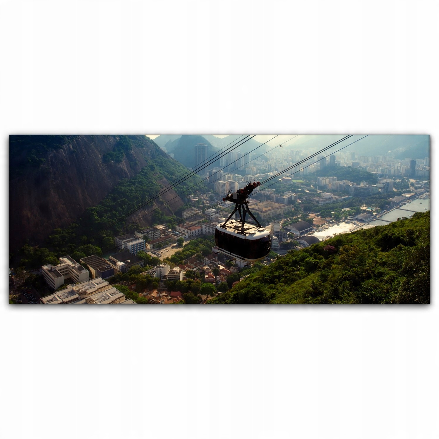 

Obraz canvas na ścianę 125x50 Góry Pao de Acucar