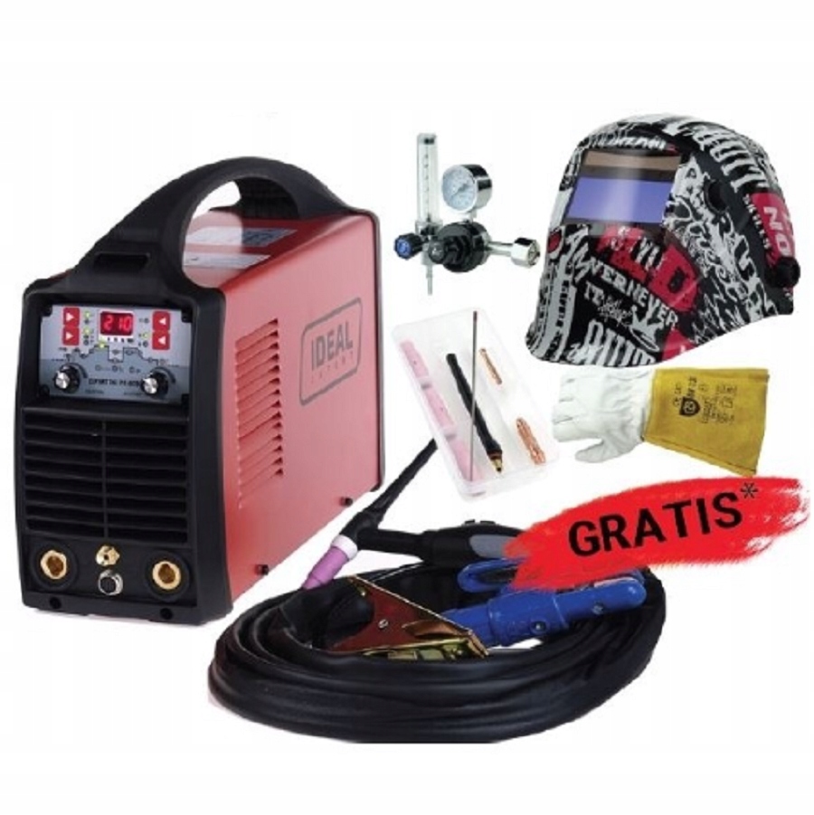 IDEAL EXPERT TIG 210 AC/DC PFC - SPAWARKA INWERTOROWA + ZESTAW PROMO