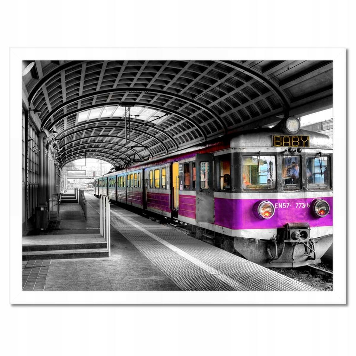 Plakáty v rámu 40x30 Noční vlak do Bab