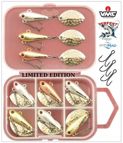 6 X Rotační Třpytka 10gr Na Okouni Limitovaná Edice