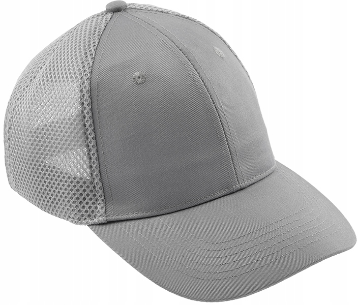 HOGERT CZAPKA ROBOCZA Z DASZKIEM KLAUS SZARA JASNA