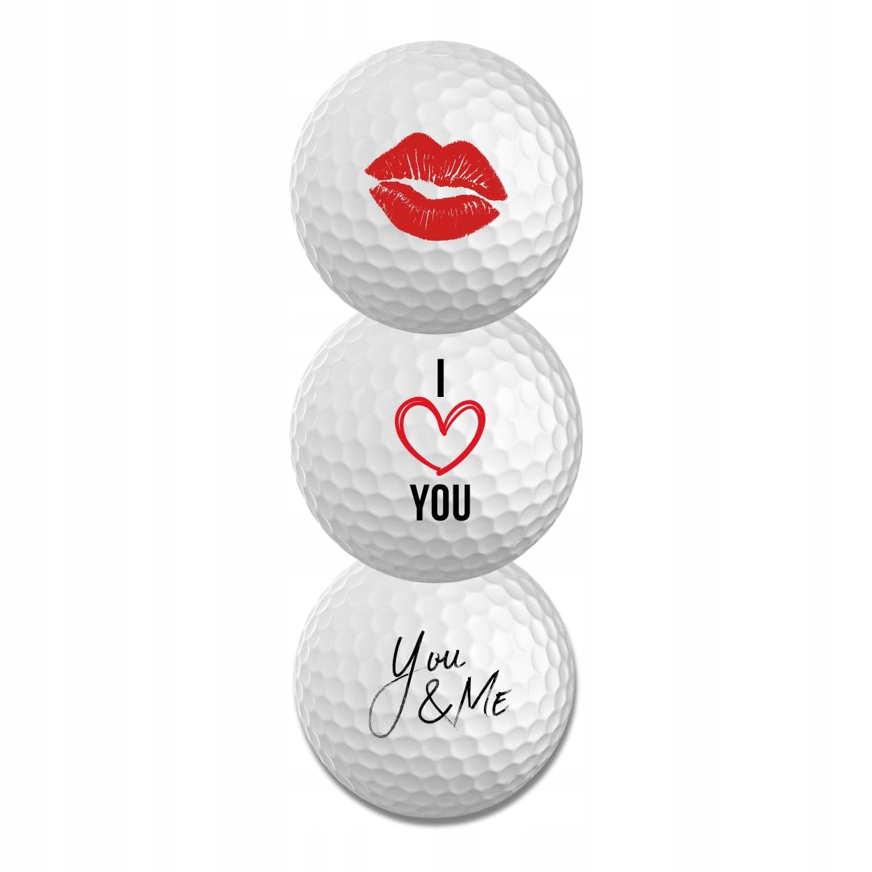 TITLEIST Tour Soft Walentynkowe Piłki Golfowe Dla Zakochanych 3 Sztuki — miniatura 2