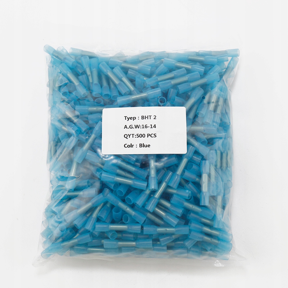 Термоусадочные паяльные разъемы набор 500шт.