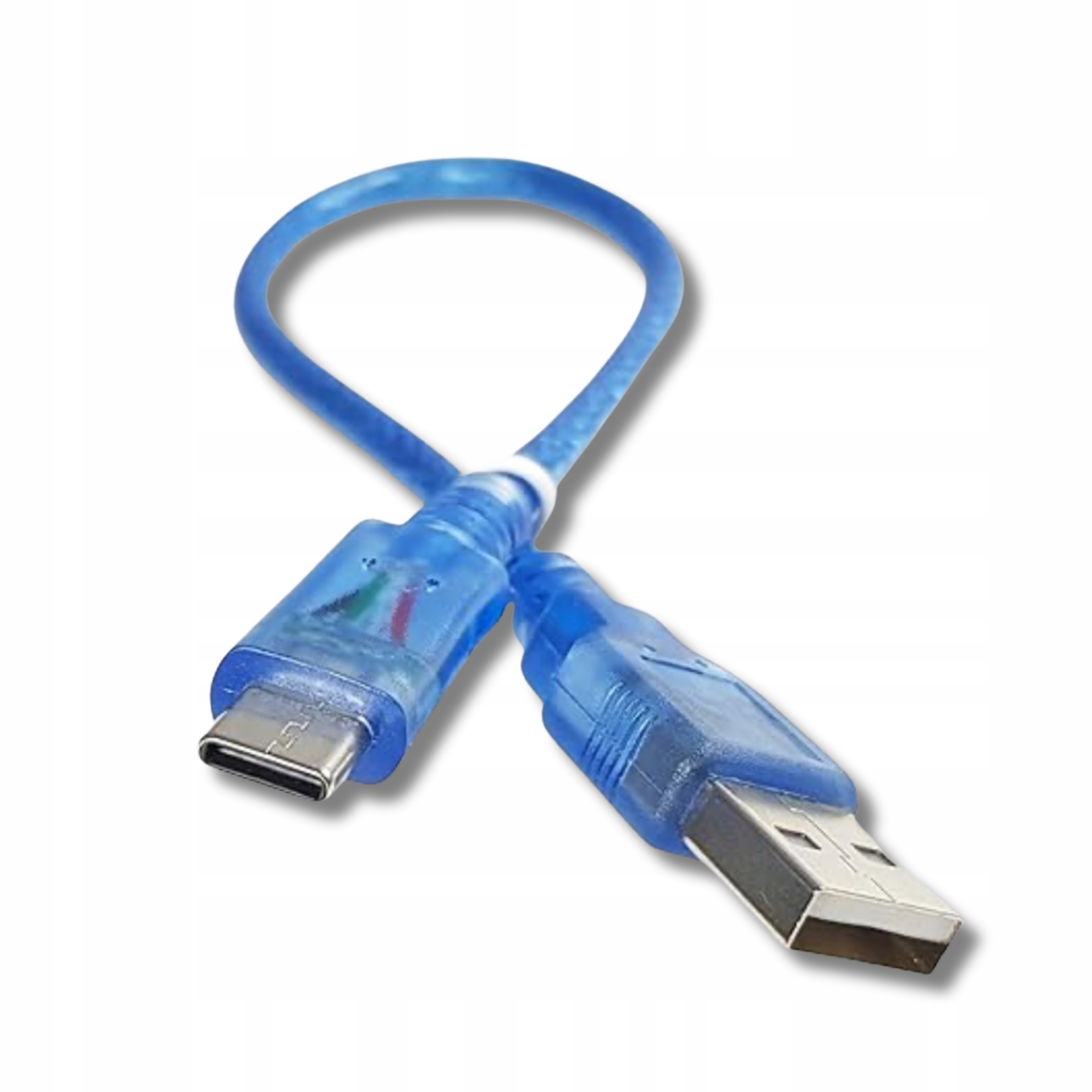 Kabel USB typu A - USB -C USB 30cm niebieski dla Arduino