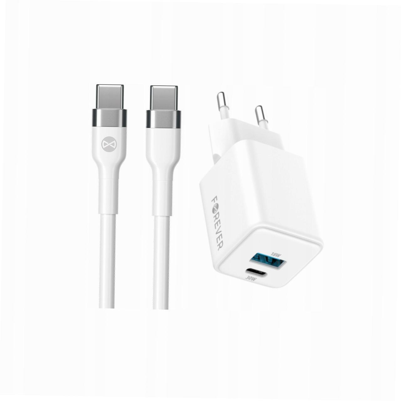 Szybka ładowarka GaN 30W 2 wejścia długim z kablem 2m do Xiaomi 14 Ultra