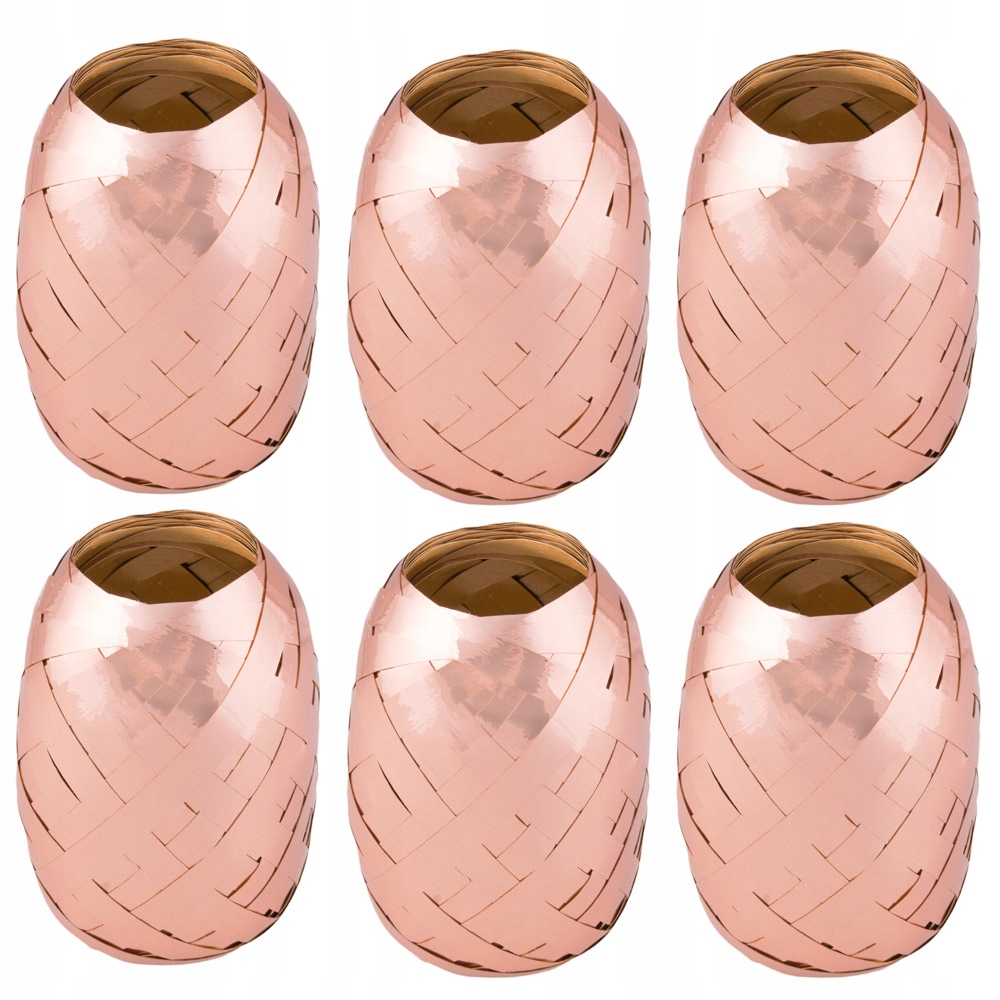

Wstążka Do Balonów Serpentyny Tasiemki Rose Gold