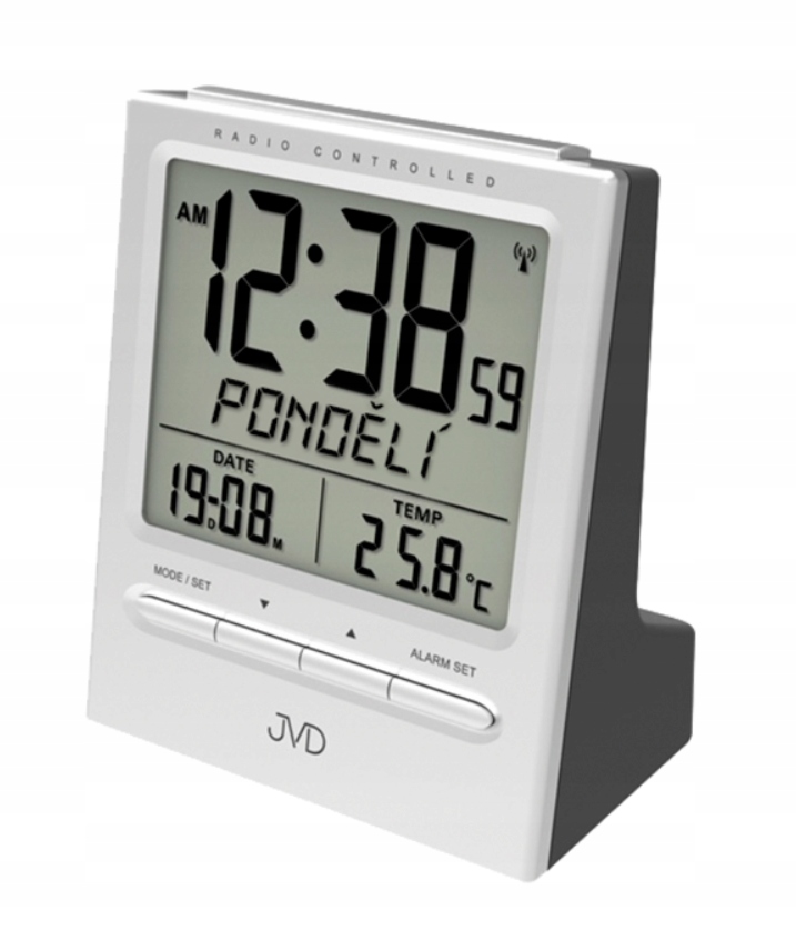 

Budzik cyfrowy Jvd temperatura data Język Polski