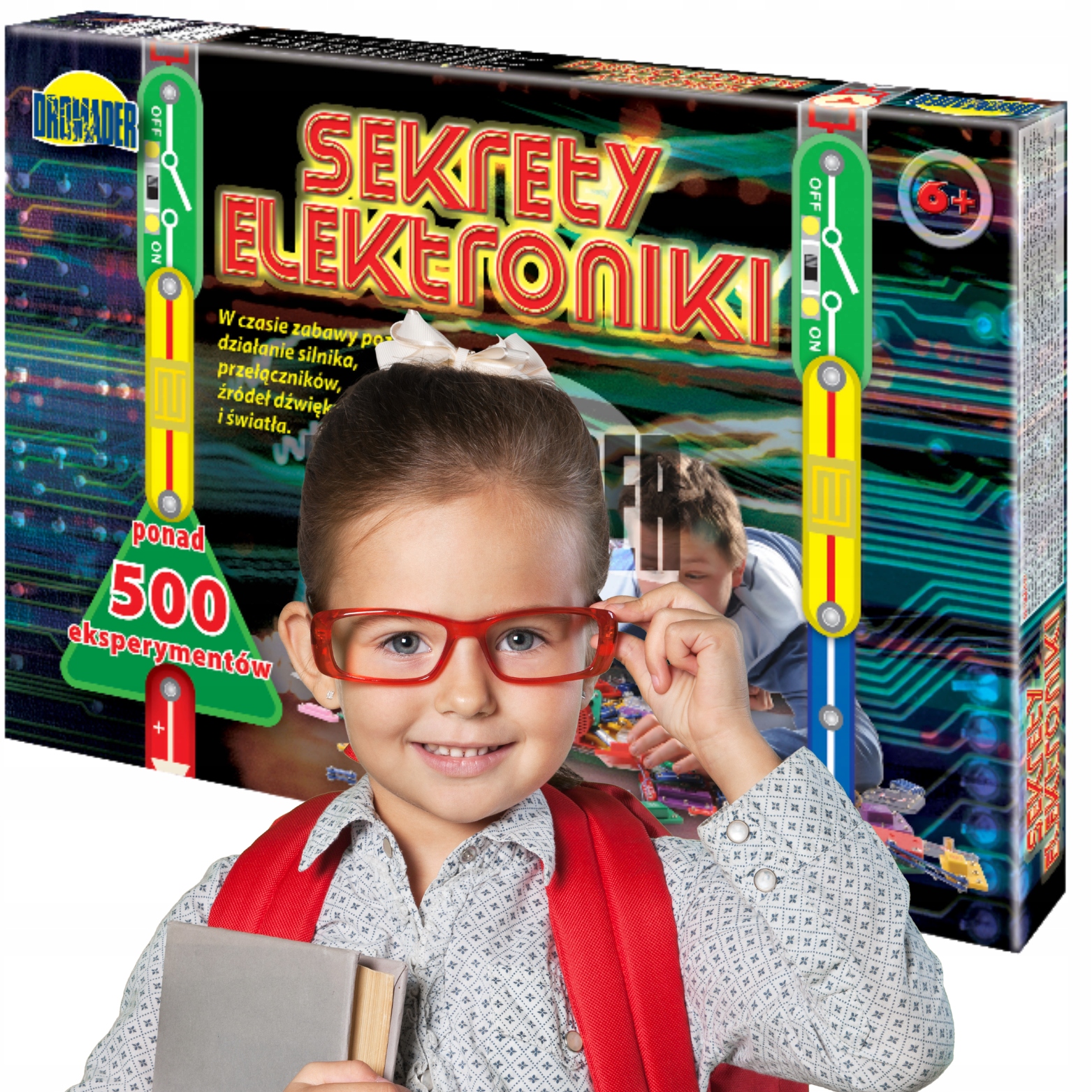 

Sekrety Elektroniki 500 Eksperymentów Duży Zestaw