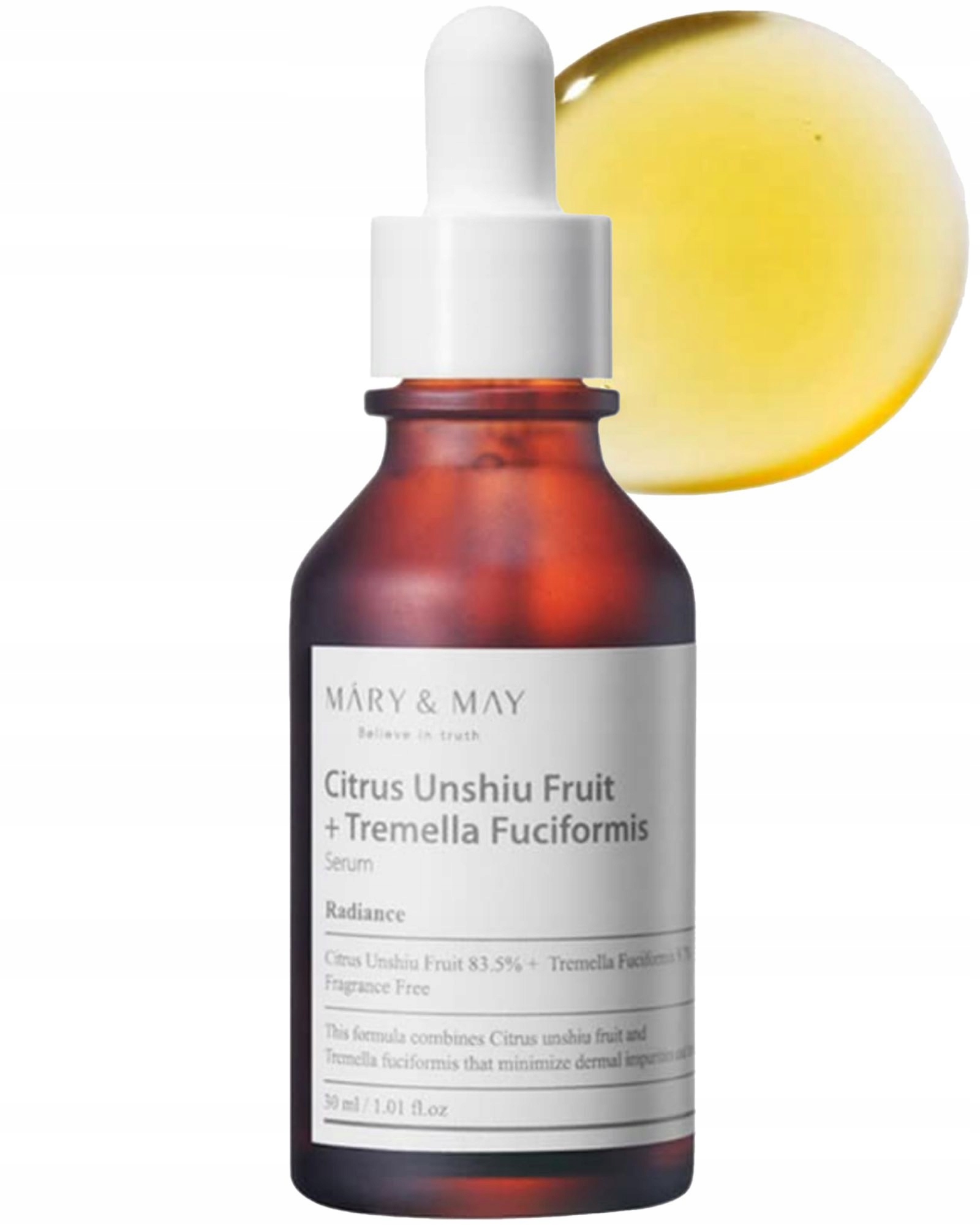 Rozjasňující Sérum Na Pleť S Citrus Unshiu Tremella Fuciformis 30 ML