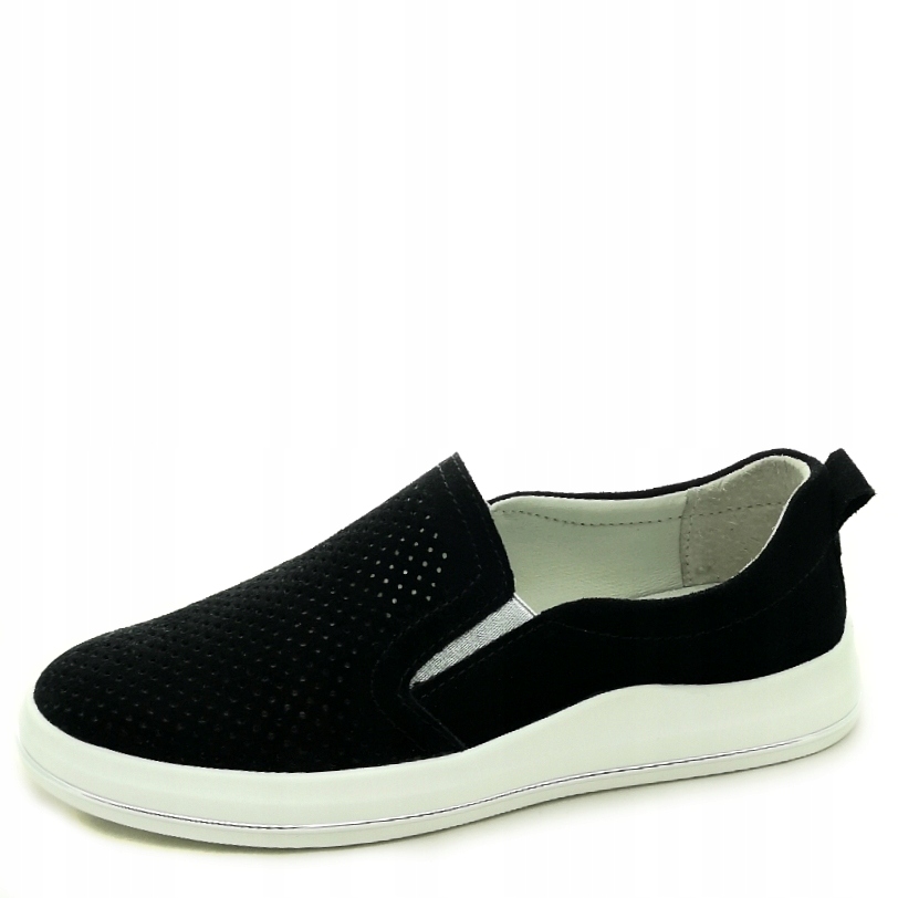 Sneakersy półbuty damskie SKÓRZANE wsuwane DP3622 Marka Filippo