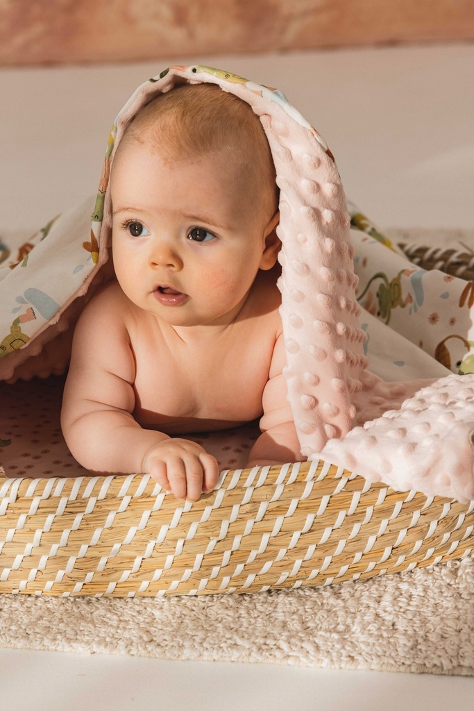 La Millou Lekki Koc minky Frogs L light kocyk dziecięcy 110x140 Kod producenta 5905143677360