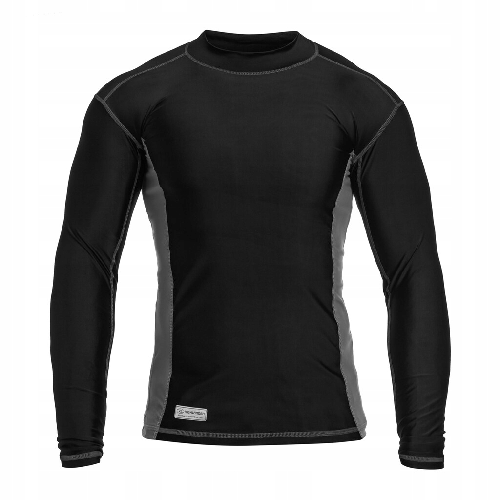 Koszulka termoaktywna Highlander Forces Pro Comp Long Sleeve Black/Grey M