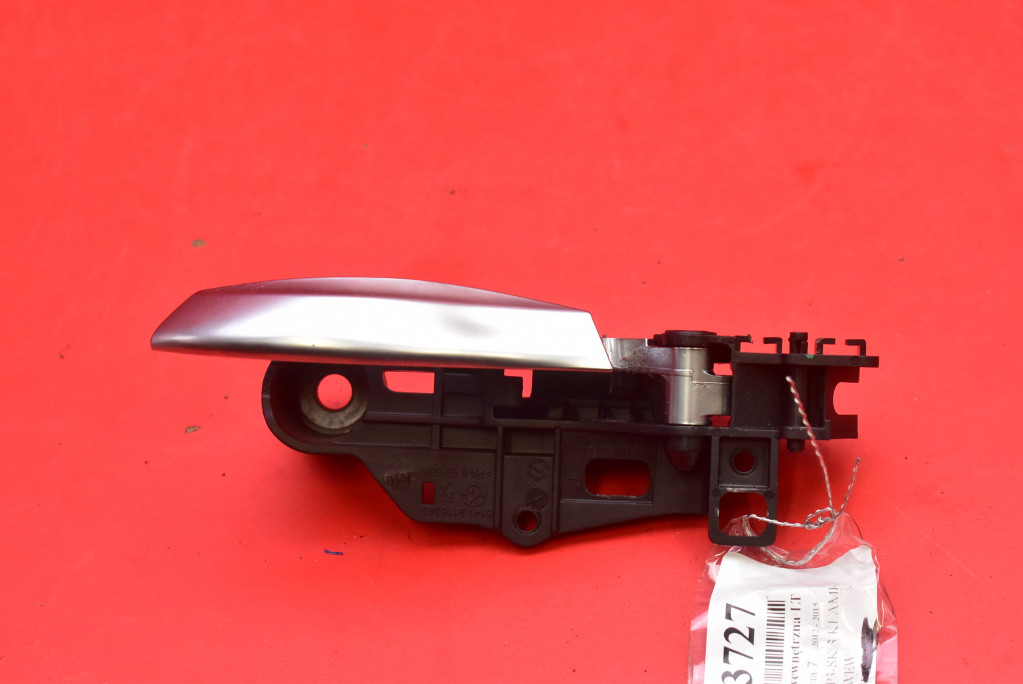 handle inner left front CHROM 51419116343 BMW F01 LIFT 12-15