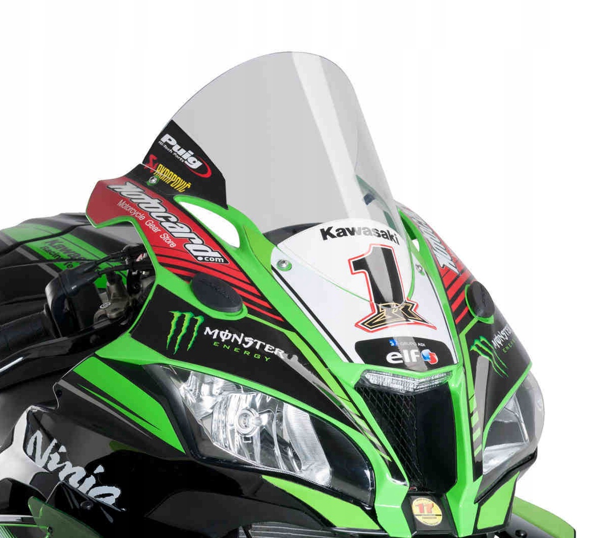 9849W - СПОРТИВНЕ СКЛО PUIG KAWASAKI ZX10R / ZX10RR 16-20
