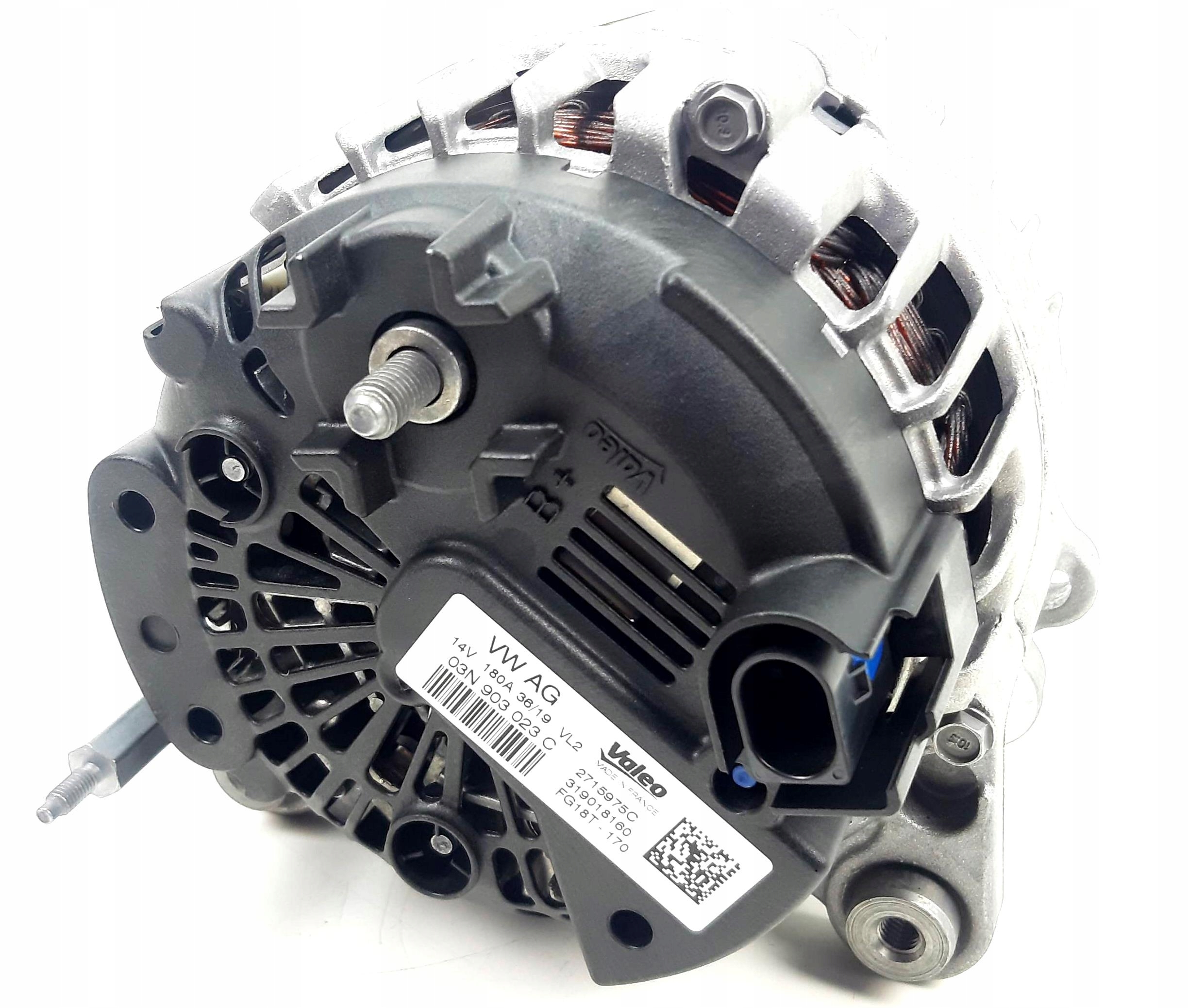 ASO ALTERNATOR 180A VW T6 204KM 03N903023C Jakość części (zgodnie z GVO) Q - oryginał z logo producenta części (OEM, OES)