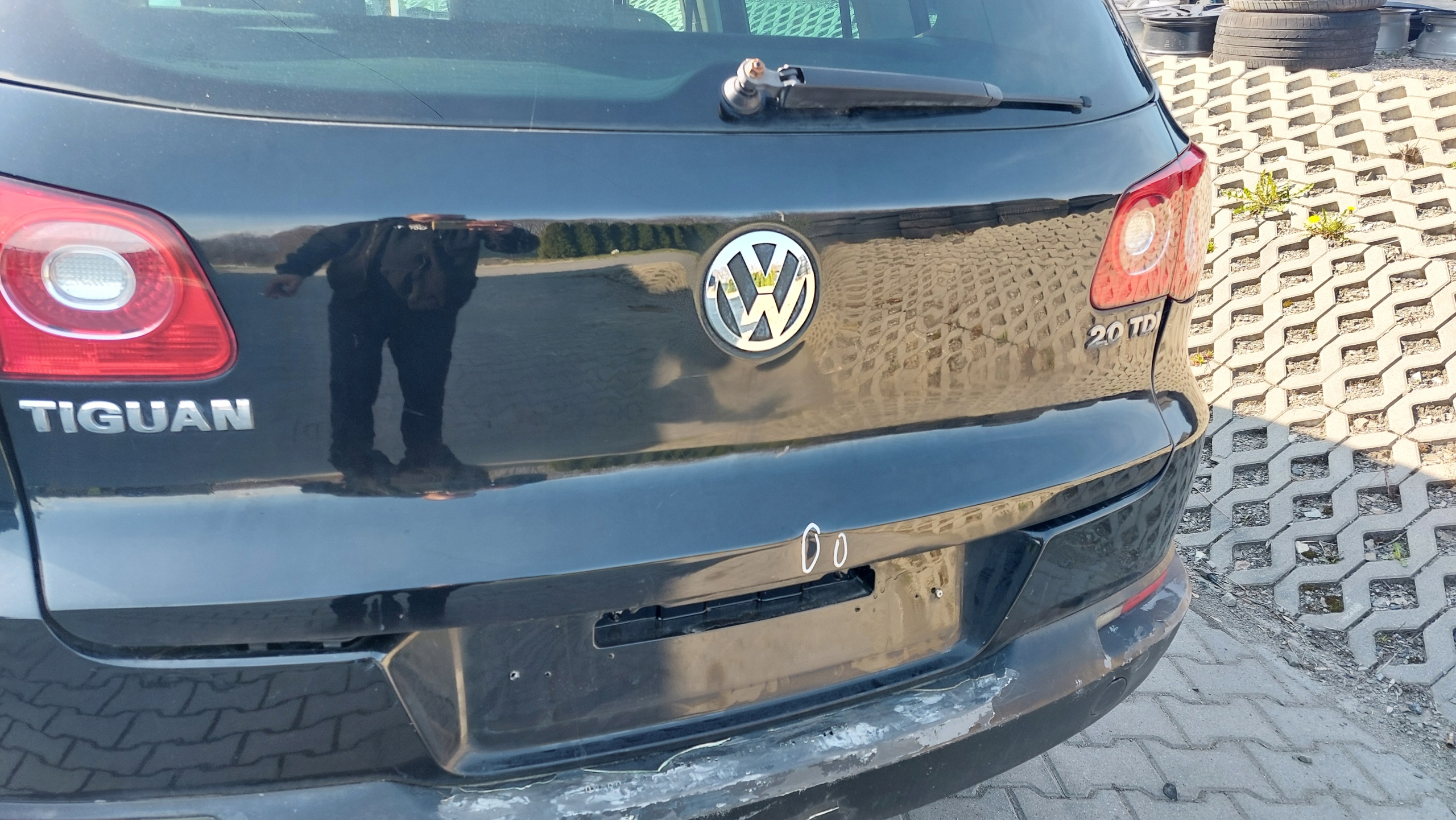 VW TIGUAN 1 5N 07-16r trunk door boot LC9X