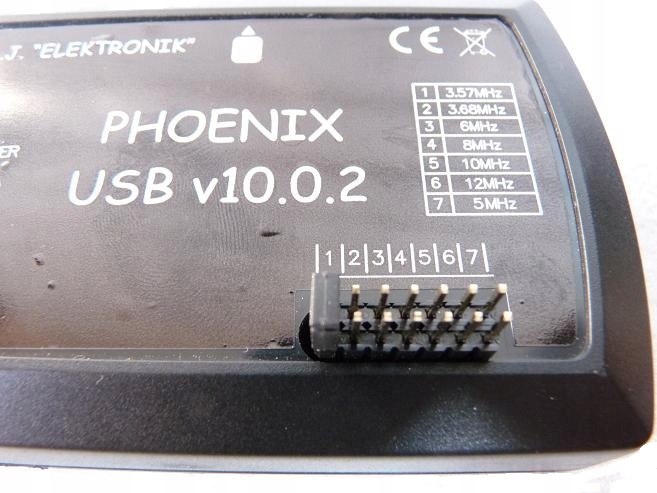 NOWOŚĆ! Programator PHOENIX USB v10.0.2 7in1 +5MHz Kod producenta 031
