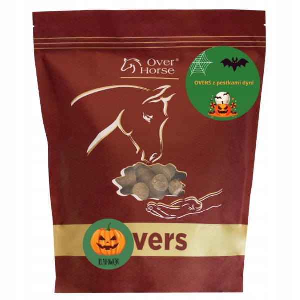 Cukierki dla koni dynia i marchew Over Horse Overs Pumpkin 1kg