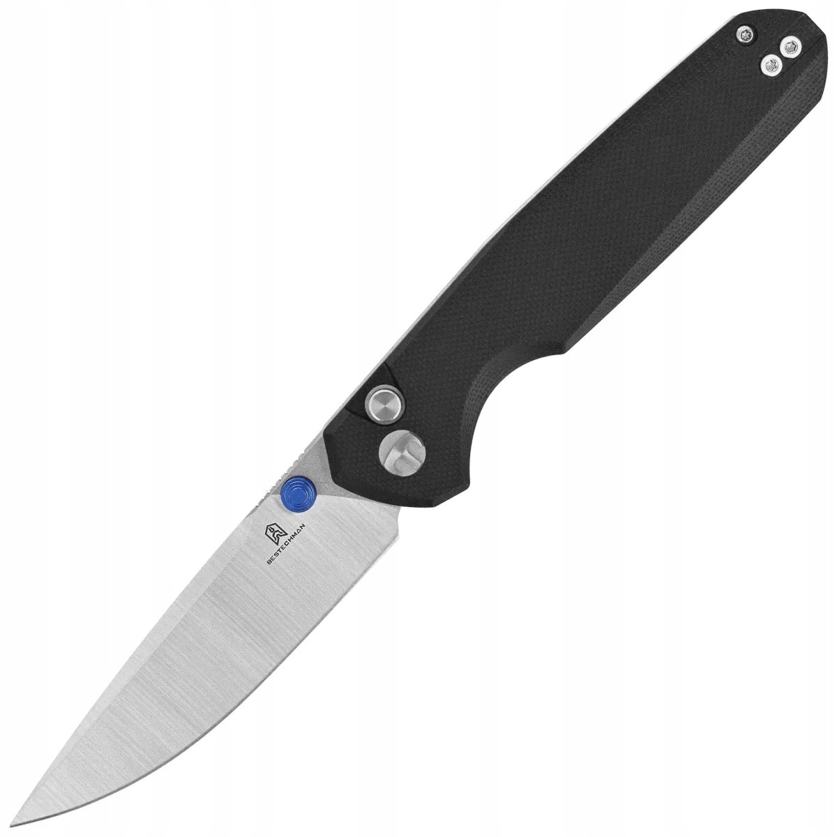 Nůž Bestechman Velix Black G10, Satin/Stonewashed (BMK07A)