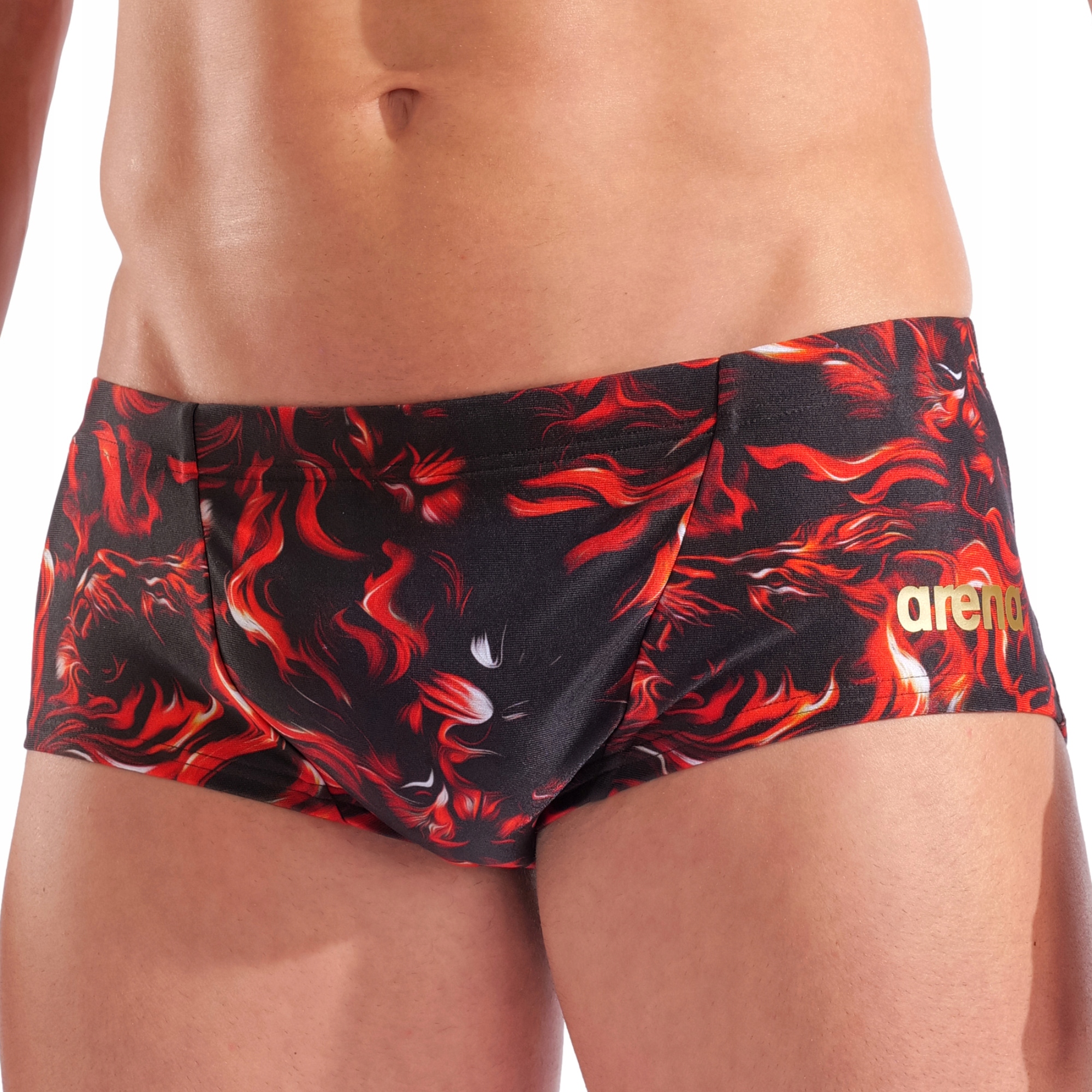 Arena low waist Indomitus męskie kąpielówki treningowe na basen r. Xs D3