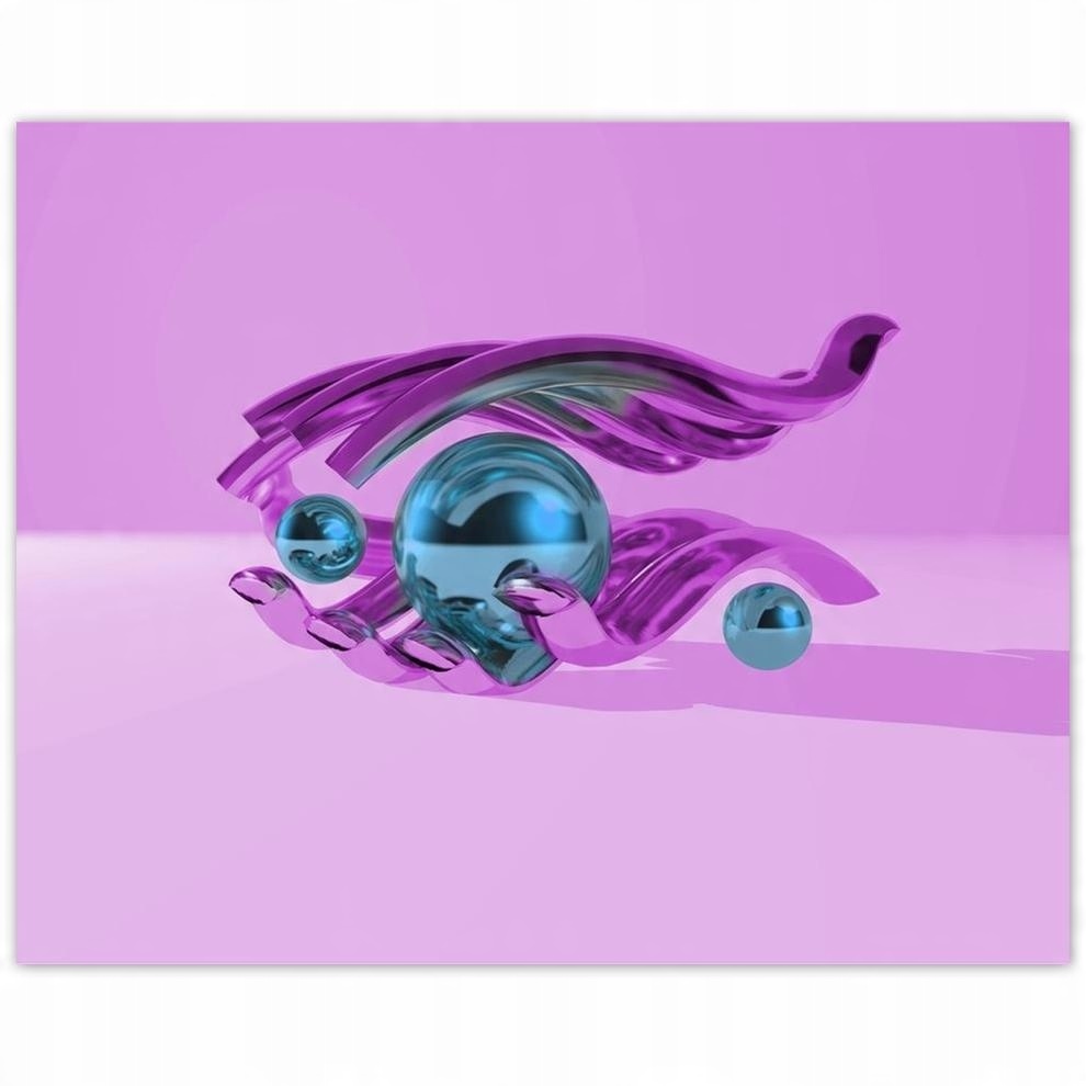 

Plakat 50x40 Fioletowa ilustracja