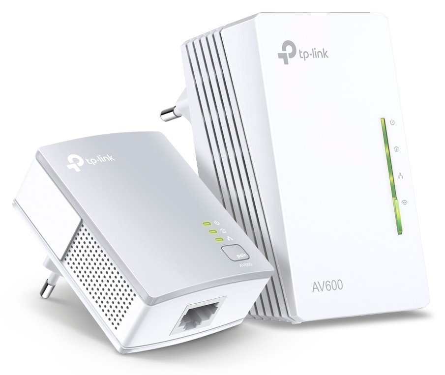 TP-Link TL-WPA4220KIT Powerline adaptéry, 500Mbps, WiFi, set TL-WPA4220 a T