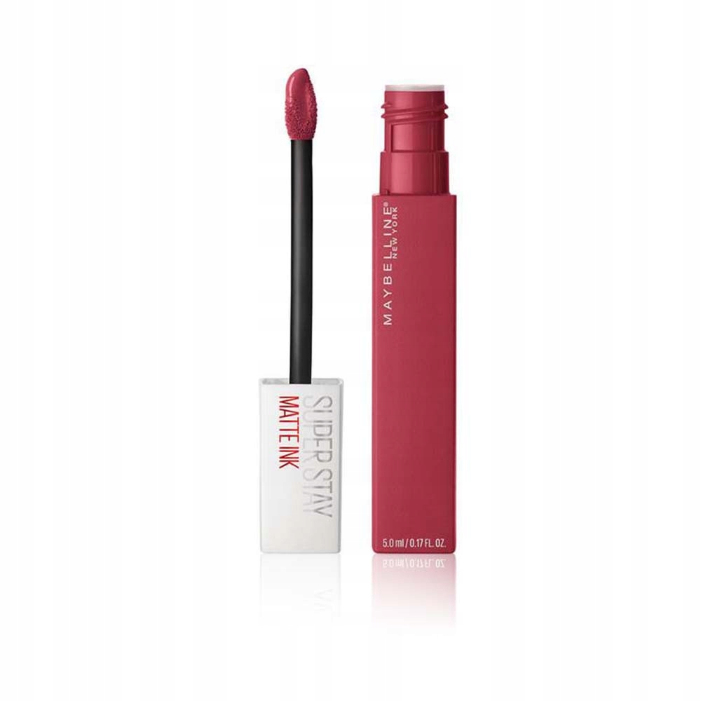 Maybelline , SuperStay Matte Ink, matná, tekutá rtěnka, odstín 80, pravítko, 5 ml