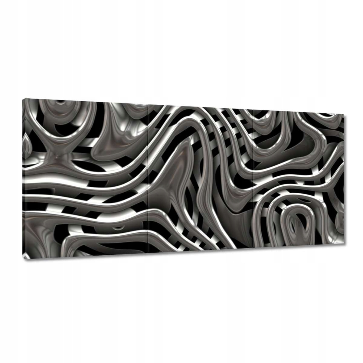 Obrazy 210x100 Živé striebro