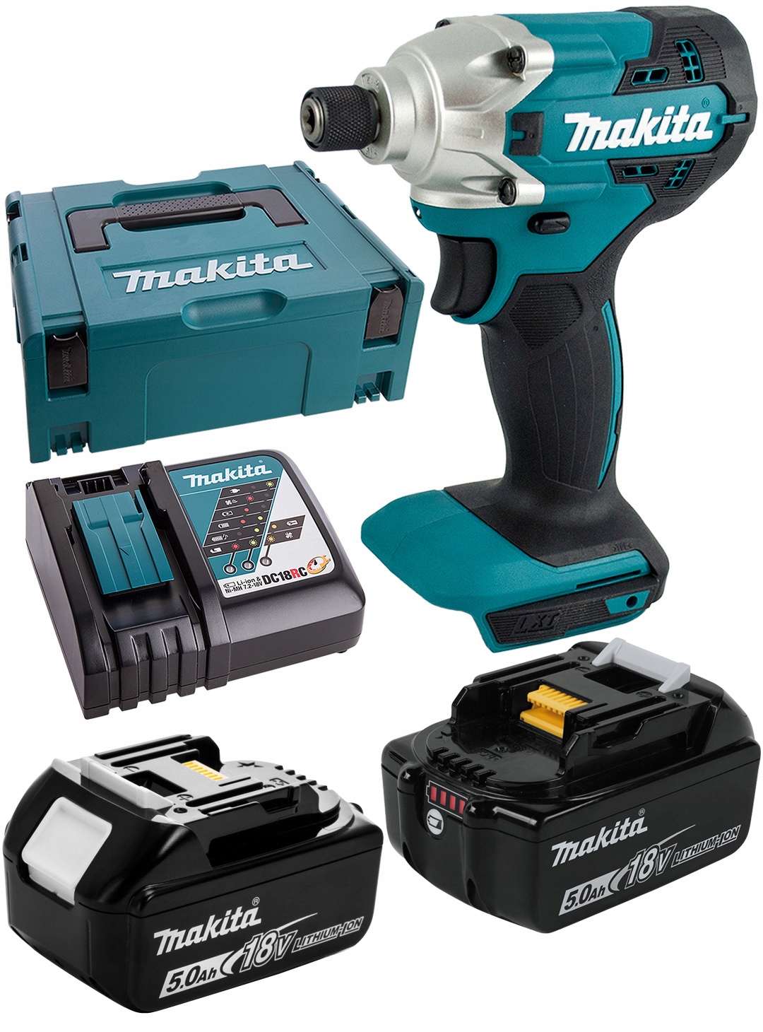 

Makita DTD156RTJ Zakrętarka udarowa 18V 155Nm 1/4