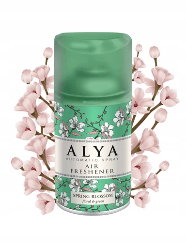 Levně 7 x Alya Náhradní náplň do osvěžovače vzduchu Spring Blossom do interiéru 250 ml