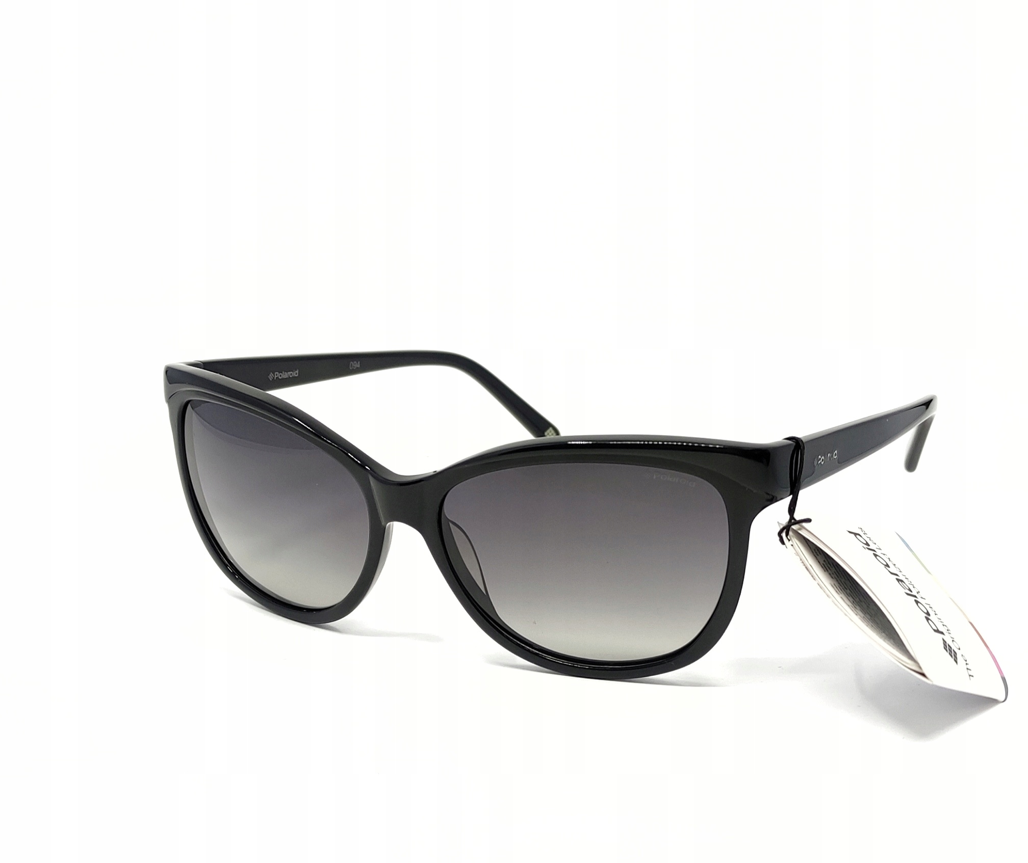 OKULARY DAMSKIE POLAROID X8409A BLACK KOCIE POLARYZACJA